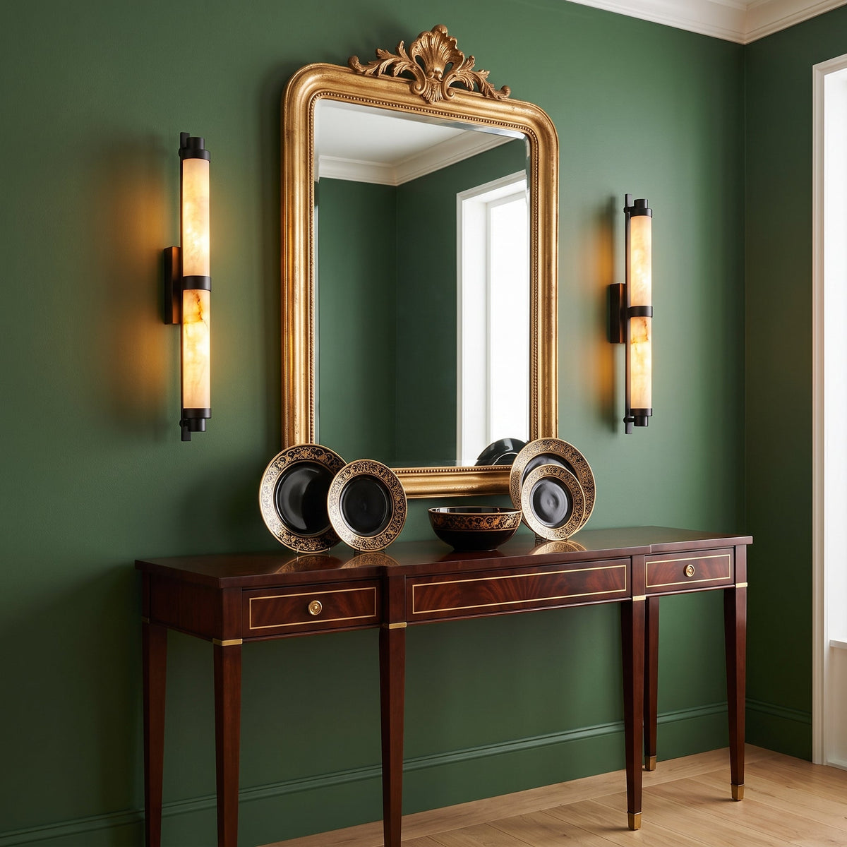 Brambleford Albasten wandlamp