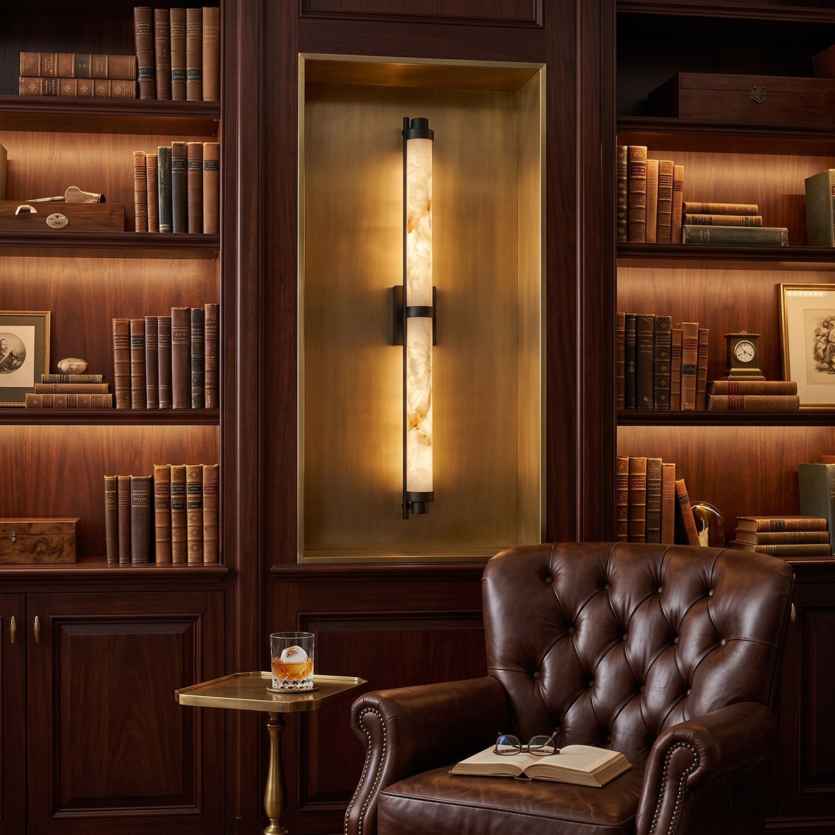 Brambleford Albasten wandlamp