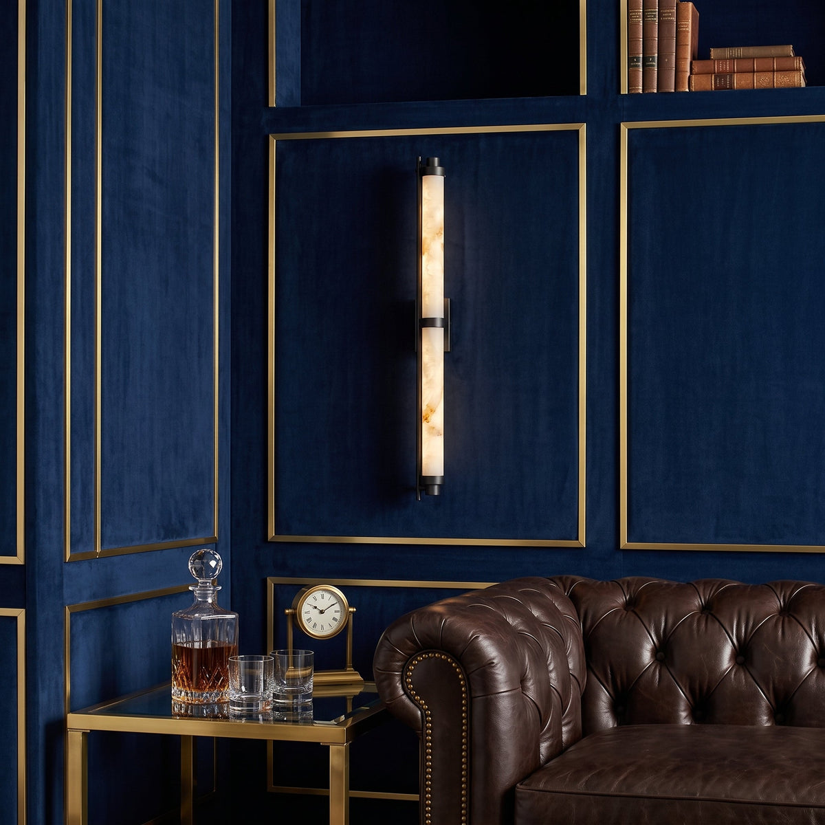 Brambleford Albasten wandlamp