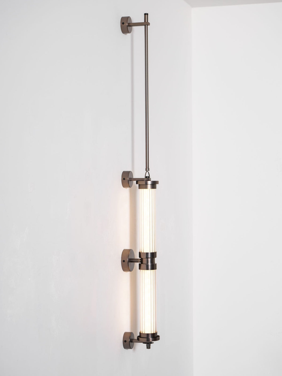 Eirirella Premium Noordse kunst verticale glazen wandlamp