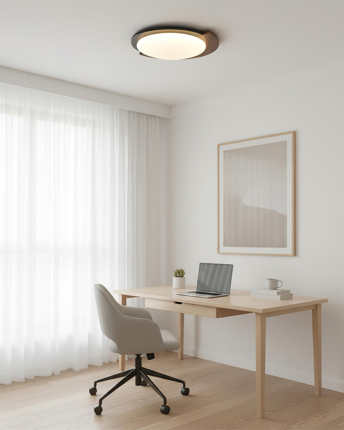 Virainel vlakke plafondlamp