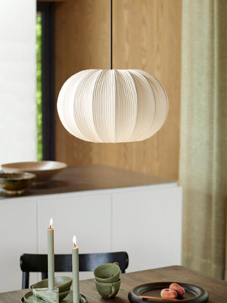 Casterwyn hanglamp met plooien van stof