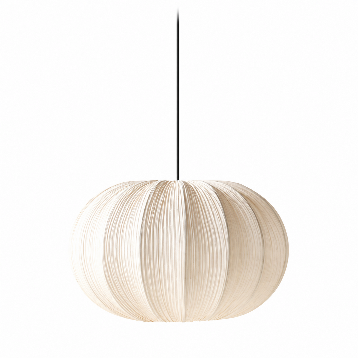 Casterwyn hanglamp met plooien van stof