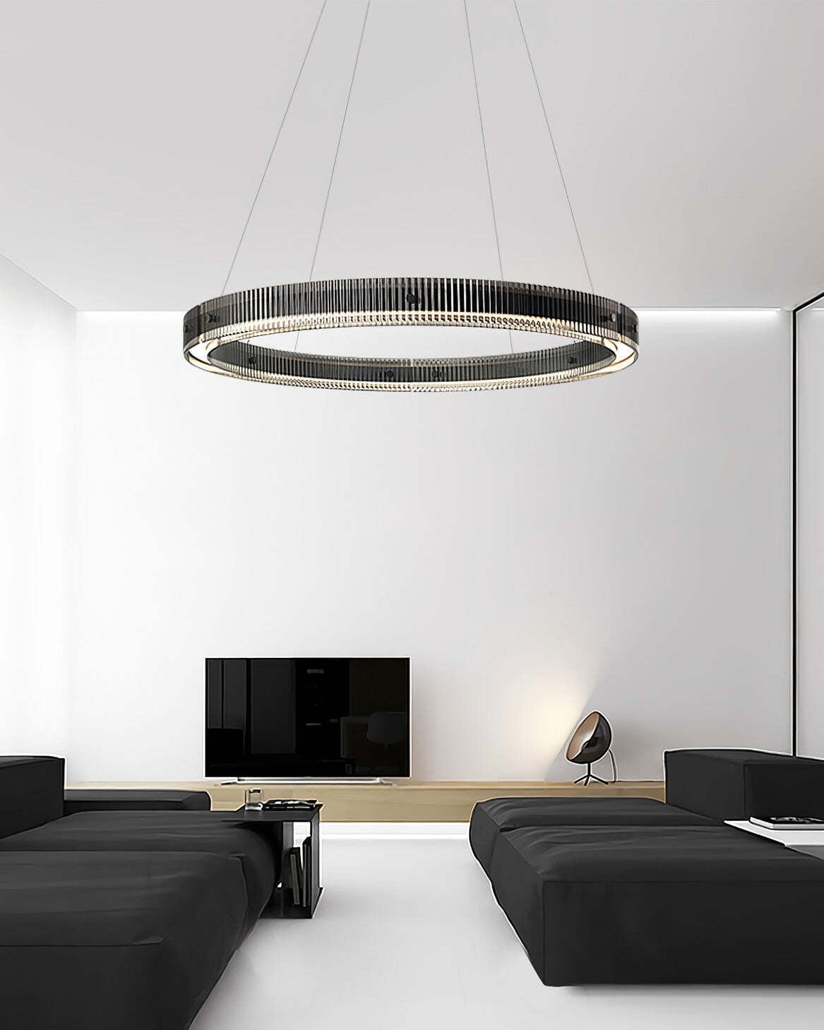 Veliviel Kroonluchter Ring Minimalistisch LED
