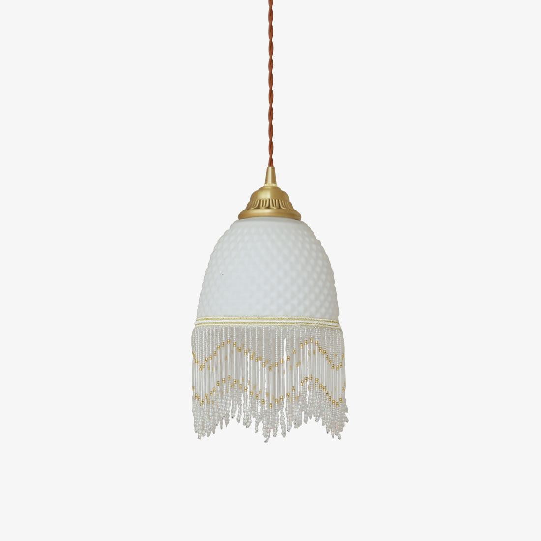 Mesh Tassel glas hanglamp