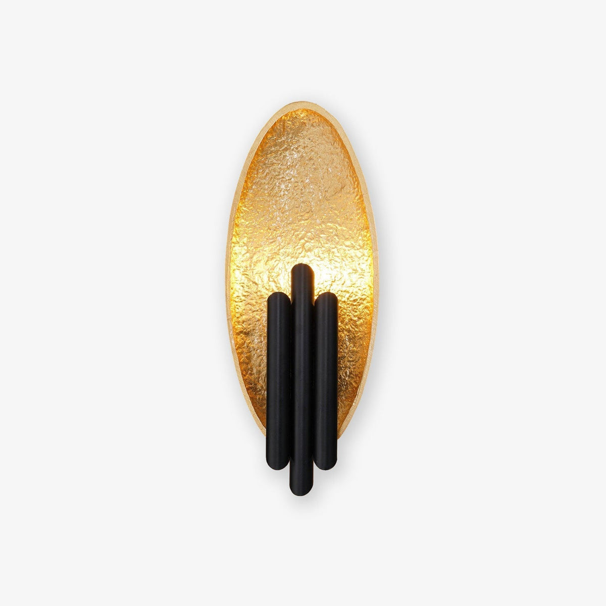 Aurerielle wandlamp Goud Zwart Minimalistisch