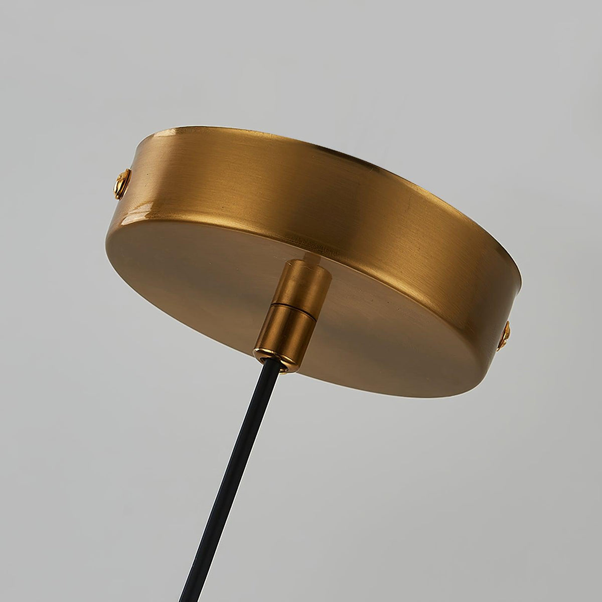 Aged Moderne minimalistische hanglamp met glazen koepel