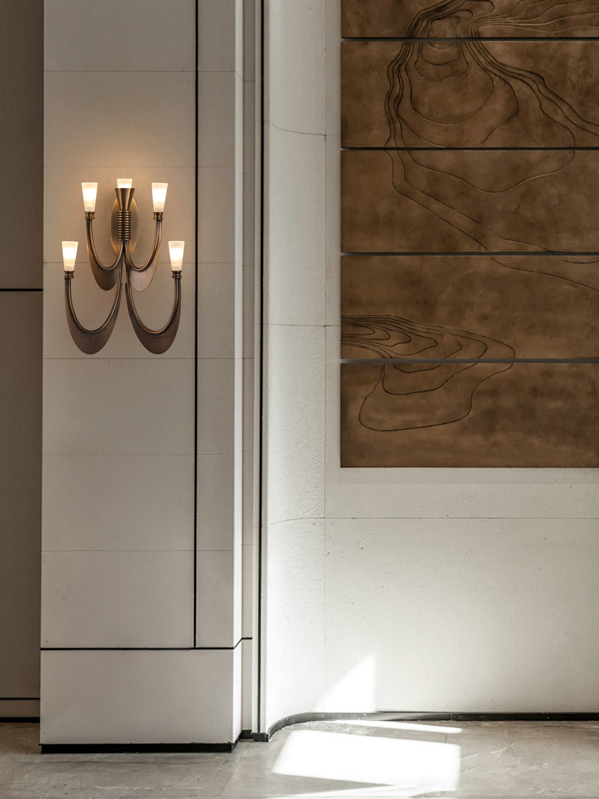 Metropolis Candelabra wandlamp