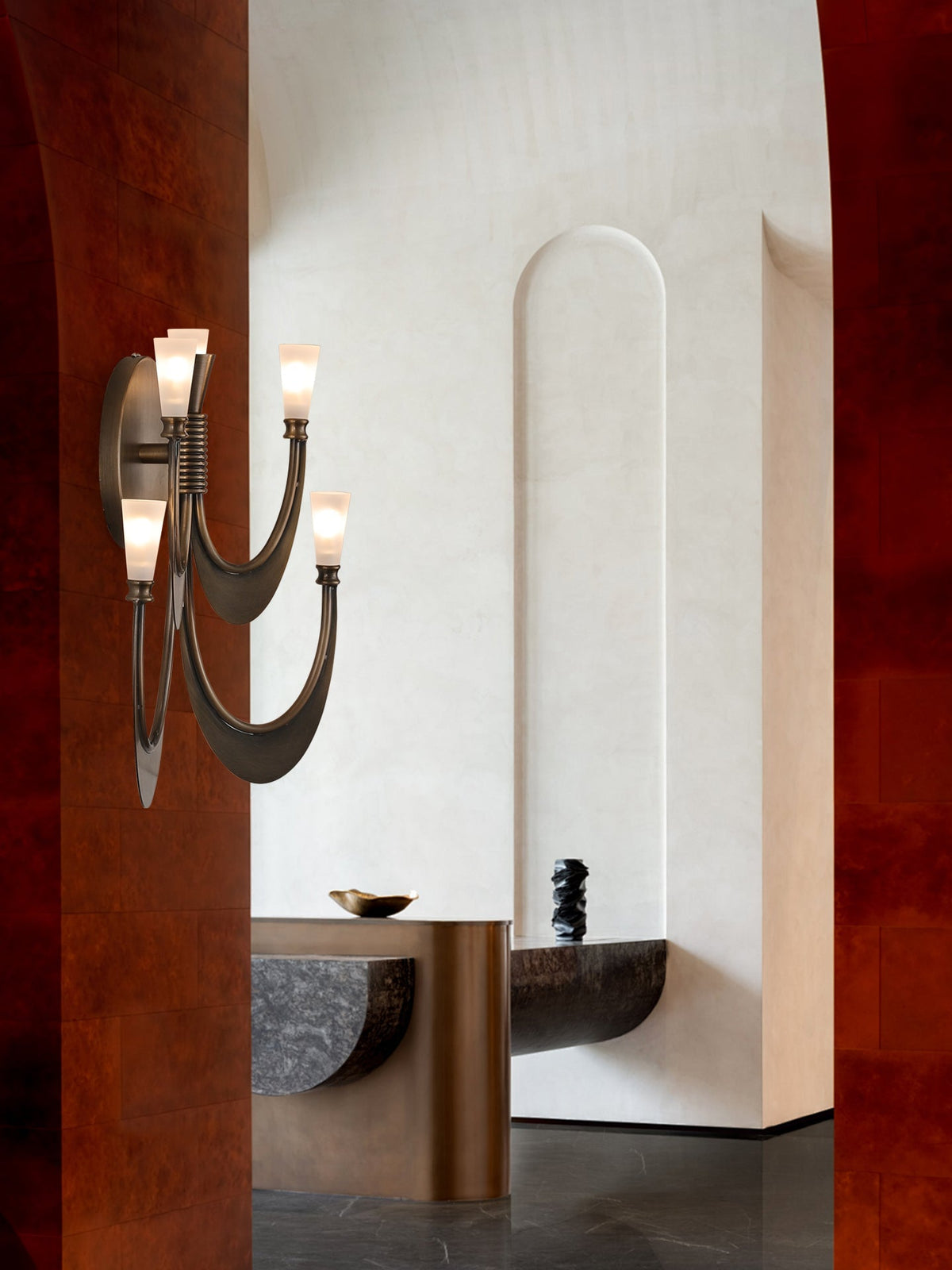 Metropolis Candelabra wandlamp