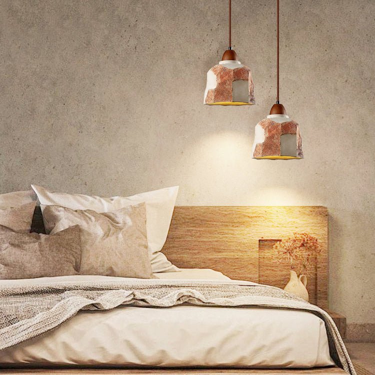 Caldreux Microcement Textured hanglamp