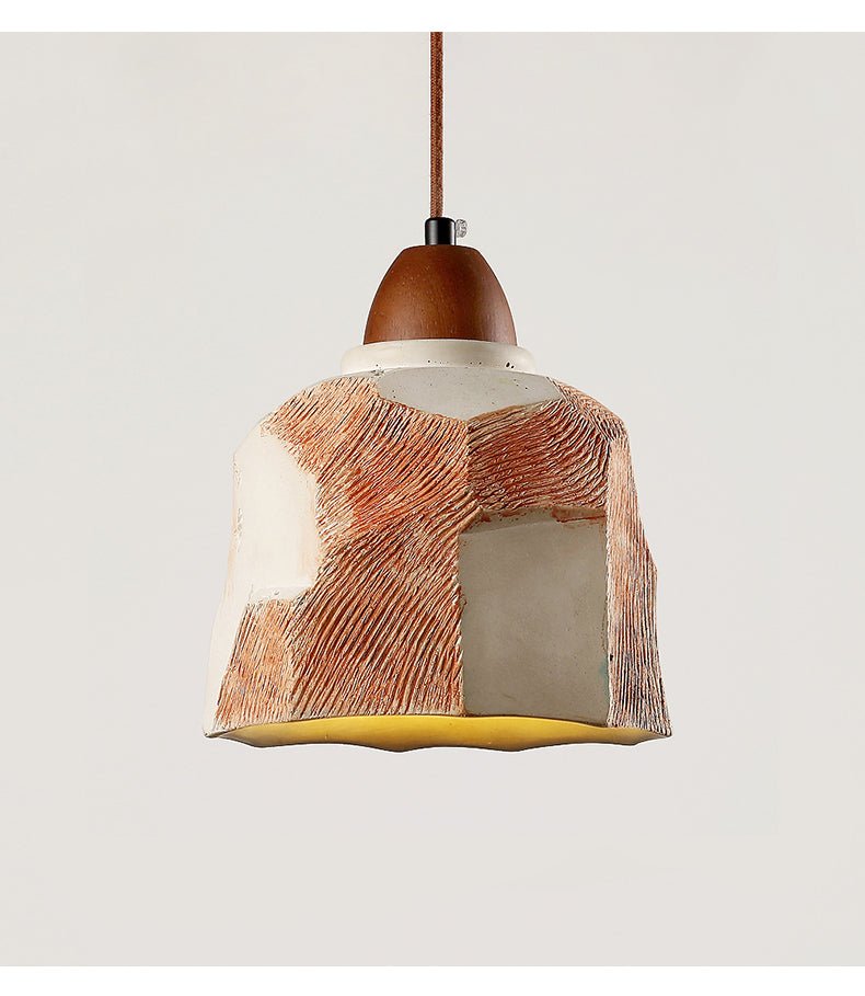 Caldreux Microcement Textured hanglamp