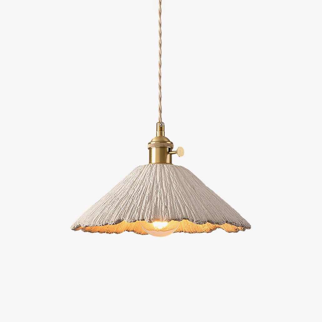 Nirove hanglamp met verstelbare stoffen kap