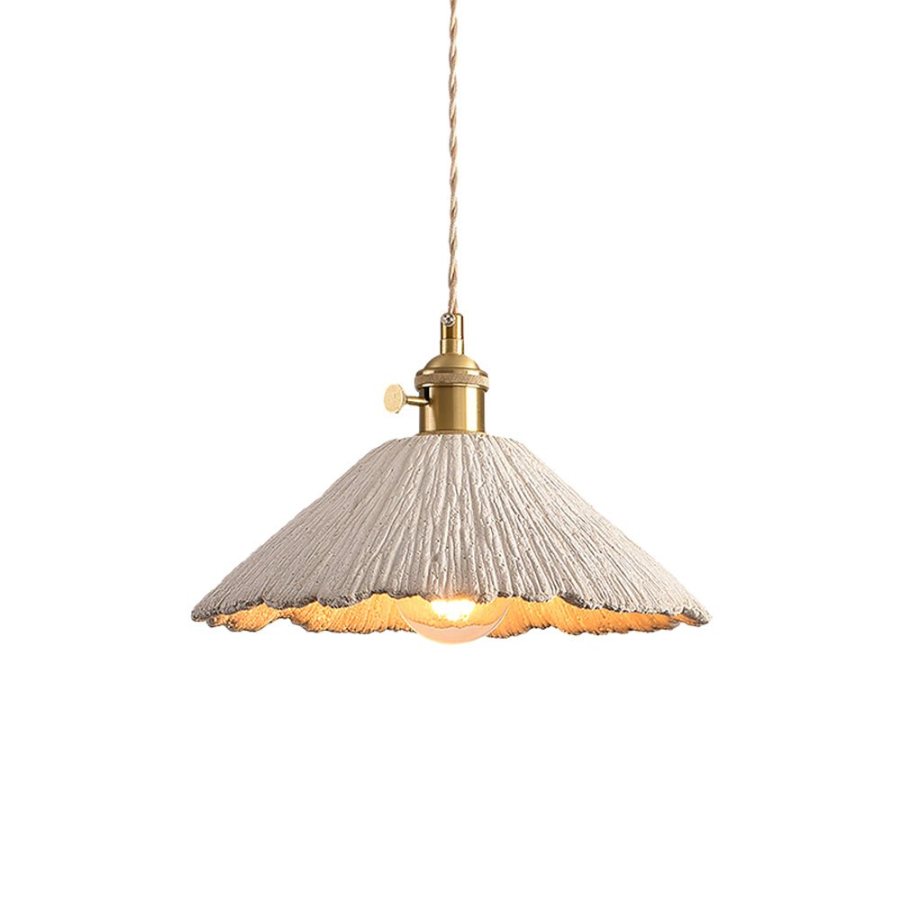 Nirove hanglamp met verstelbare stoffen kap