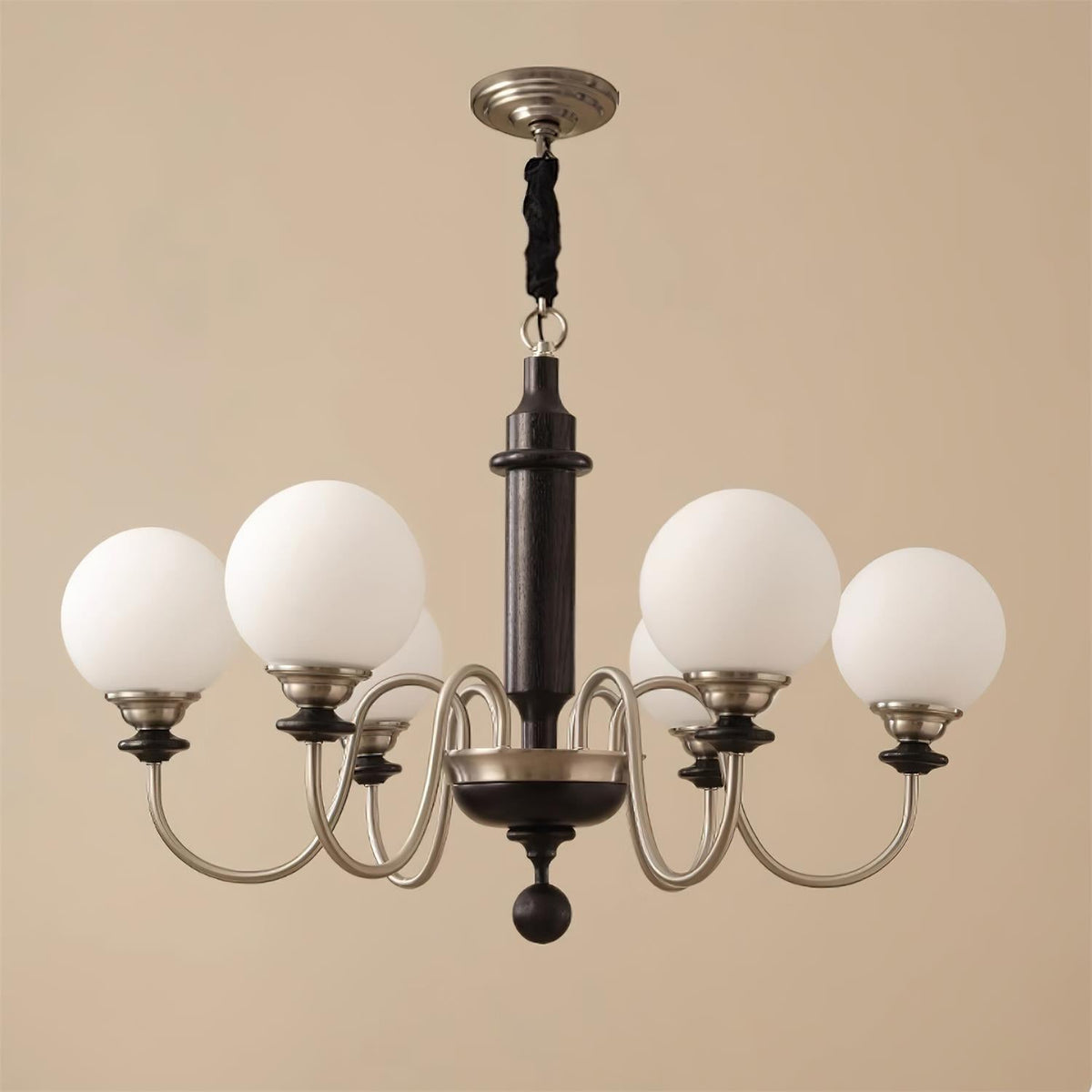 Lumivian 8-Light bollen Kroonluchter