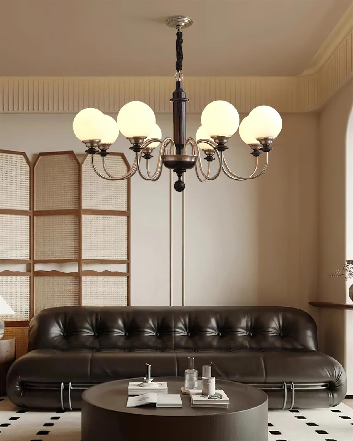 Lumivian 8-Light bollen Kroonluchter