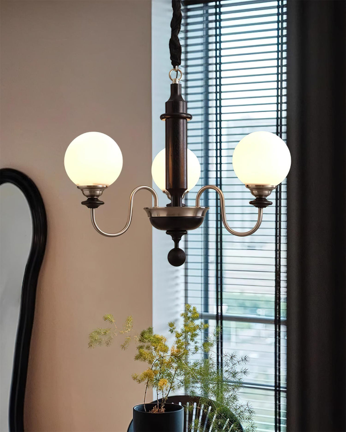 Lumivian 8-Light bollen Kroonluchter