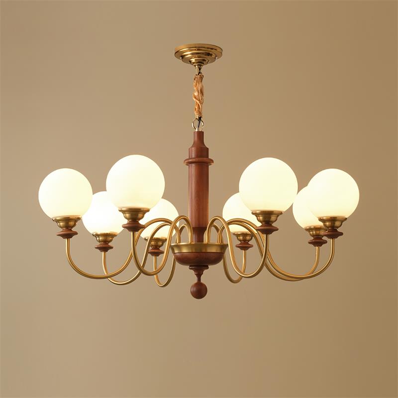 Lumivian 8-Light bollen Kroonluchter