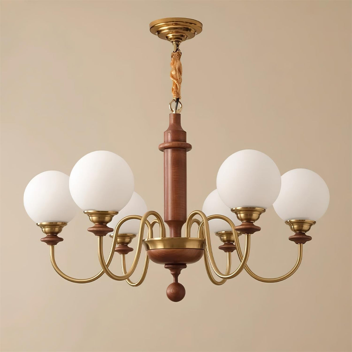 Lumivian 8-Light bollen Kroonluchter