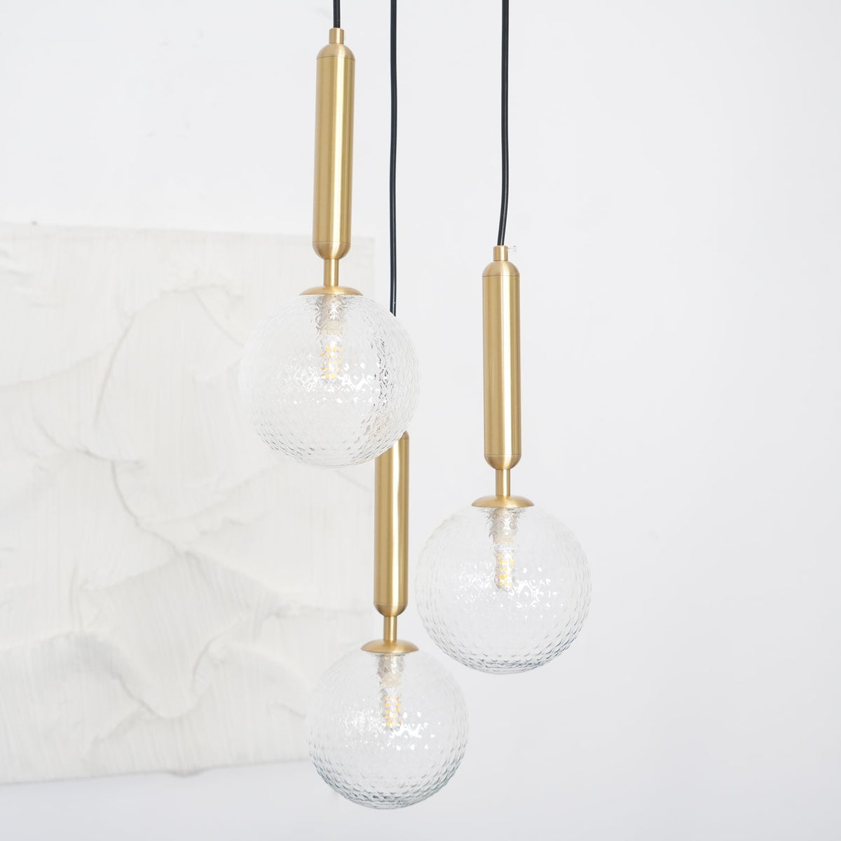 Aurelion Industriële hanglamp van messing