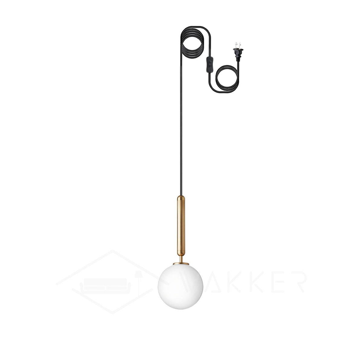 Teloza messing industriële hanglamp