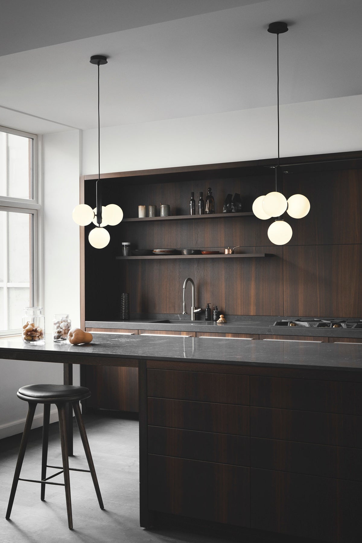 Aurelion Industriële hanglamp van messing