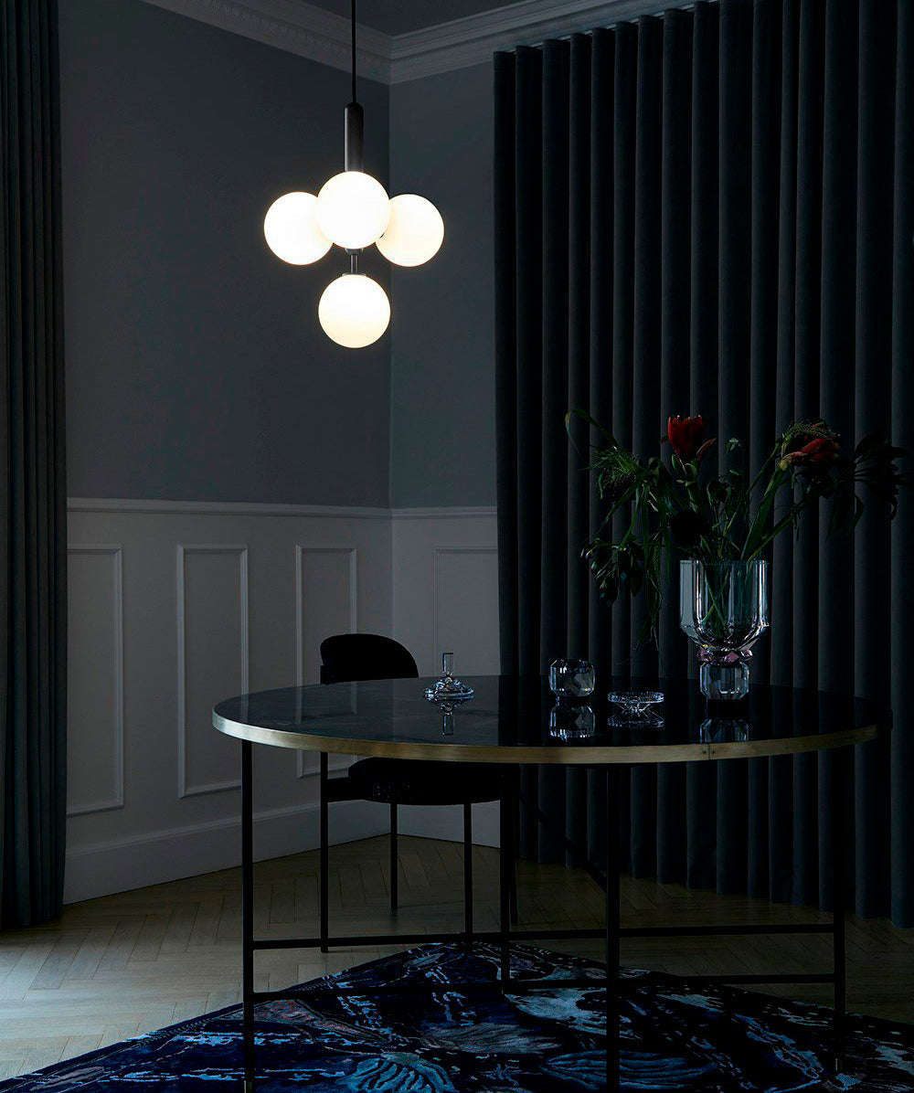 Lioraraya hanglamp met klassieke industriële stijl in glas