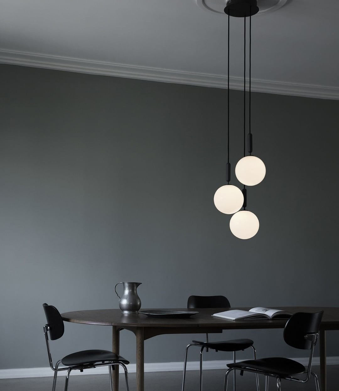 Lioraraya hanglamp met klassieke industriële stijl in glas