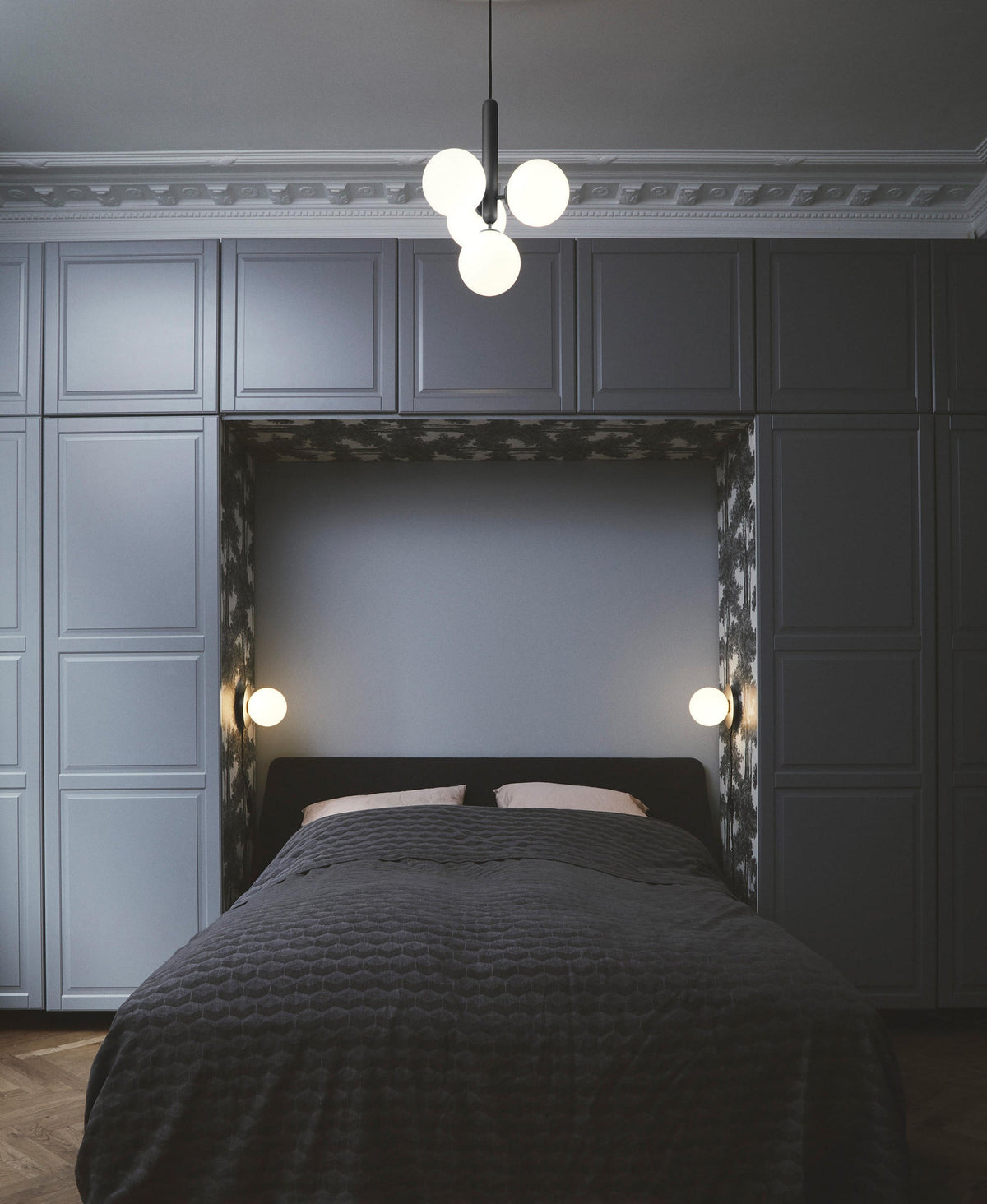 Lioraraya hanglamp met klassieke industriële stijl in glas