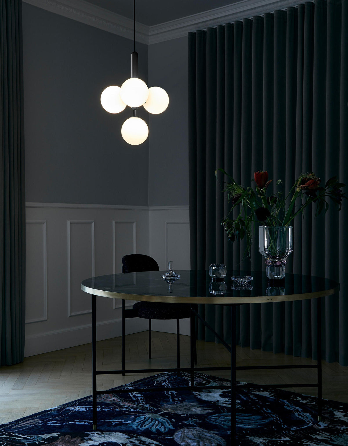 Aurelion Industriële hanglamp van messing