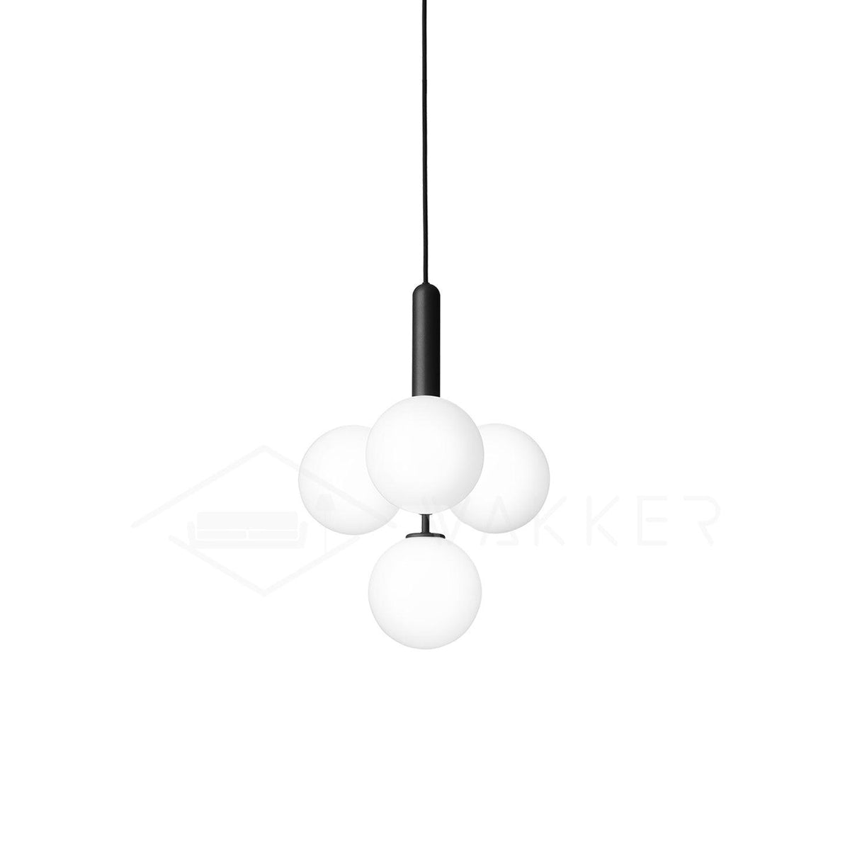 Lioraraya hanglamp met klassieke industriële stijl in glas