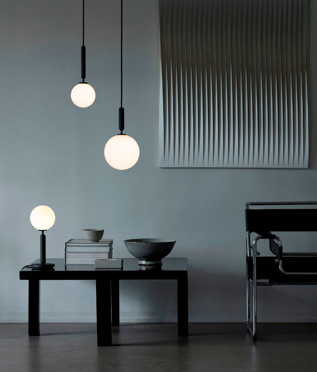 Lioraraya hanglamp met klassieke industriële stijl in glas
