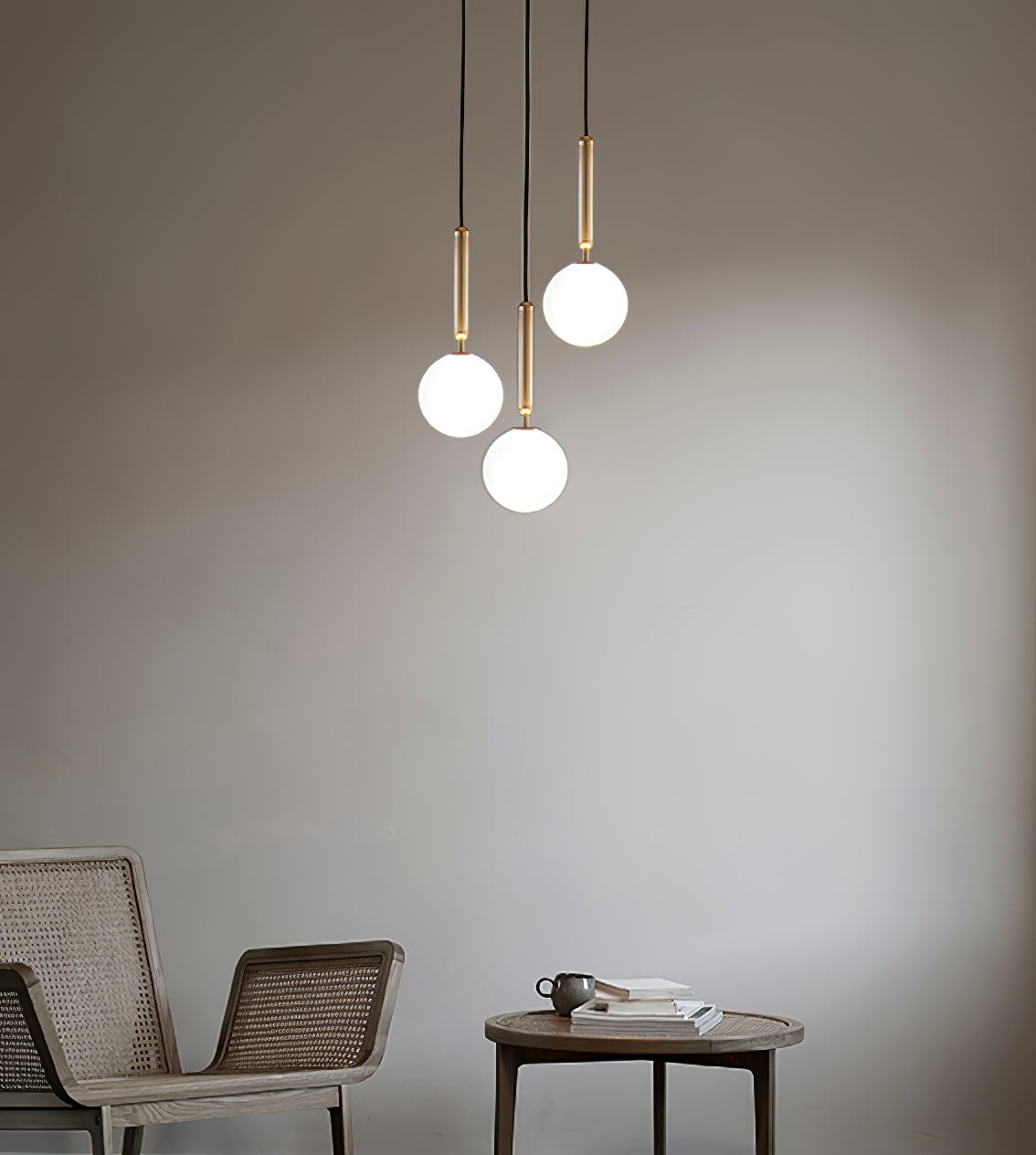 Aurelion Industriële hanglamp van messing