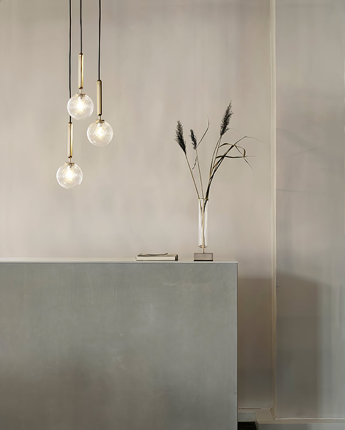 Teloza messing industriële hanglamp