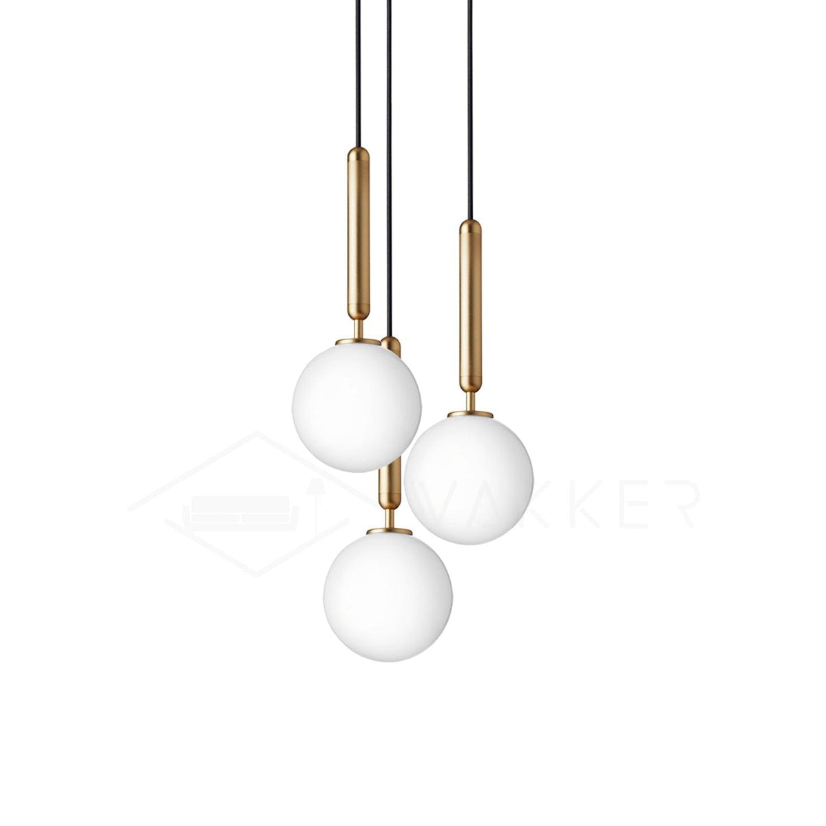 Aurelion Industriële hanglamp van messing