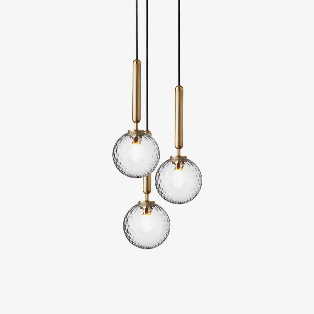 Teloza messing industriële hanglamp