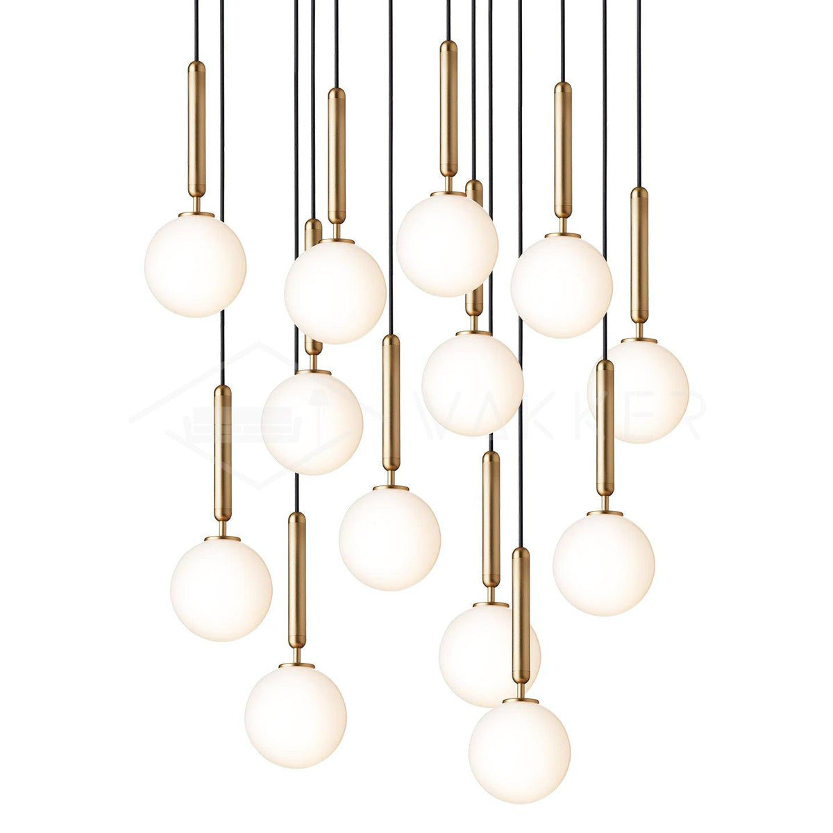 Lioraraya hanglamp met klassieke industriële stijl in glas