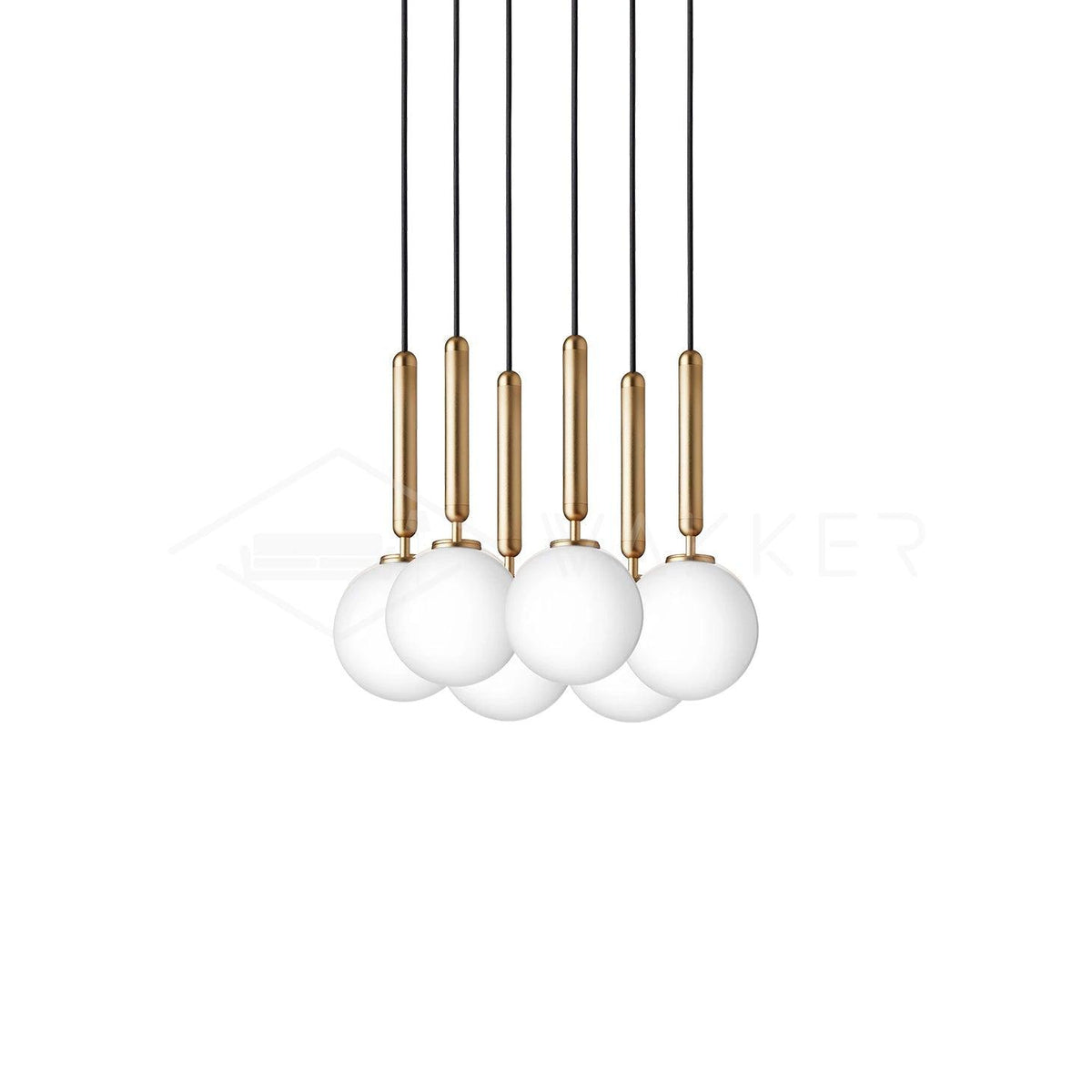 Aurelion Industriële hanglamp van messing
