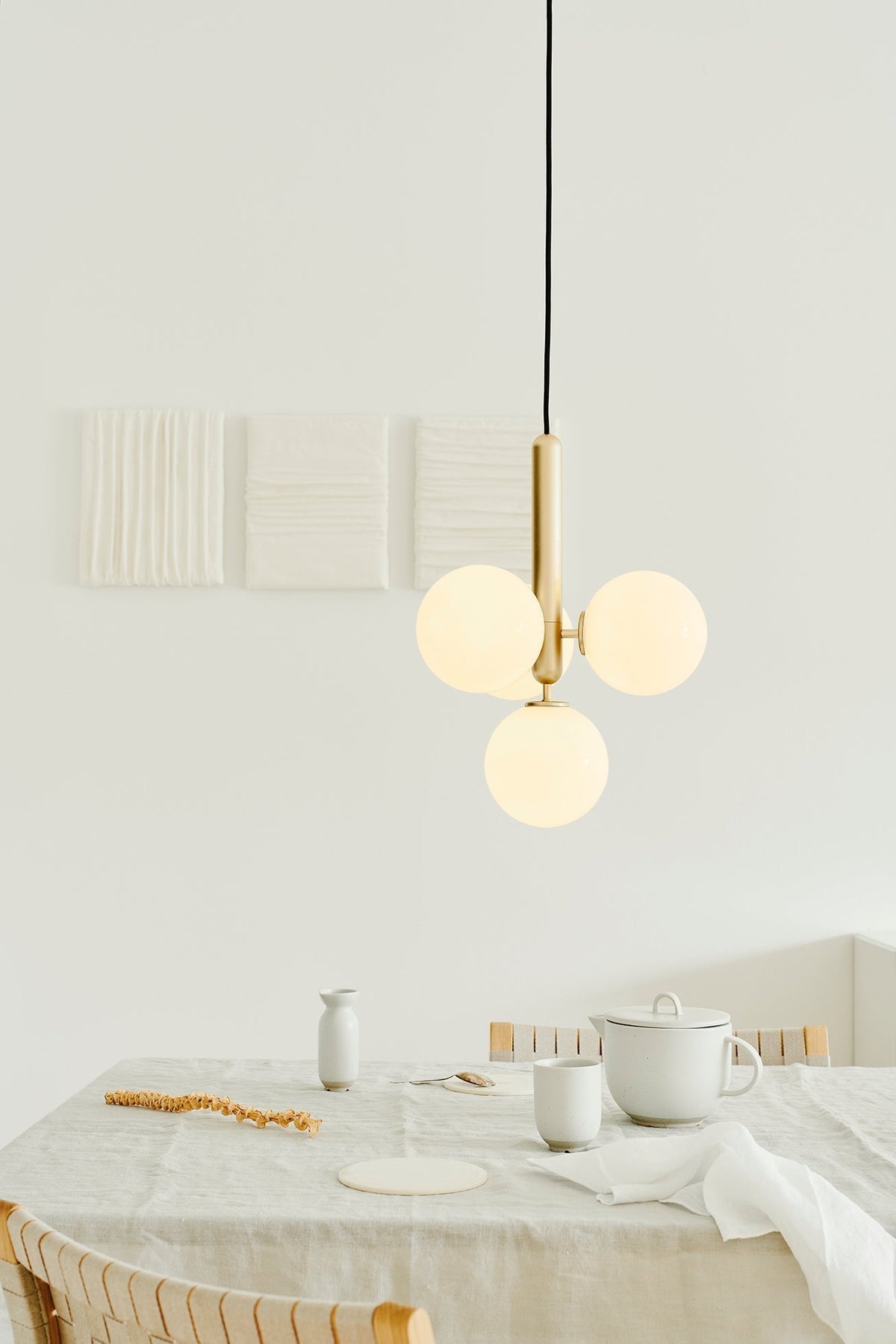 Aurelion Industriële hanglamp van messing