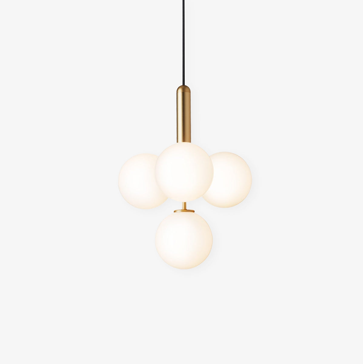 Lioraraya hanglamp met klassieke industriële stijl in glas