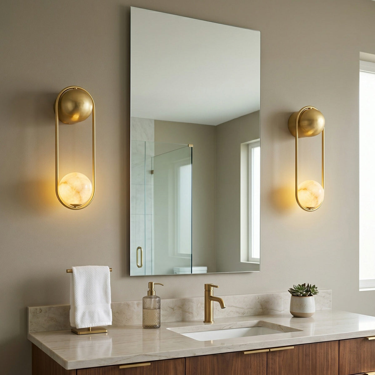 Arvior albasten wandlamp
