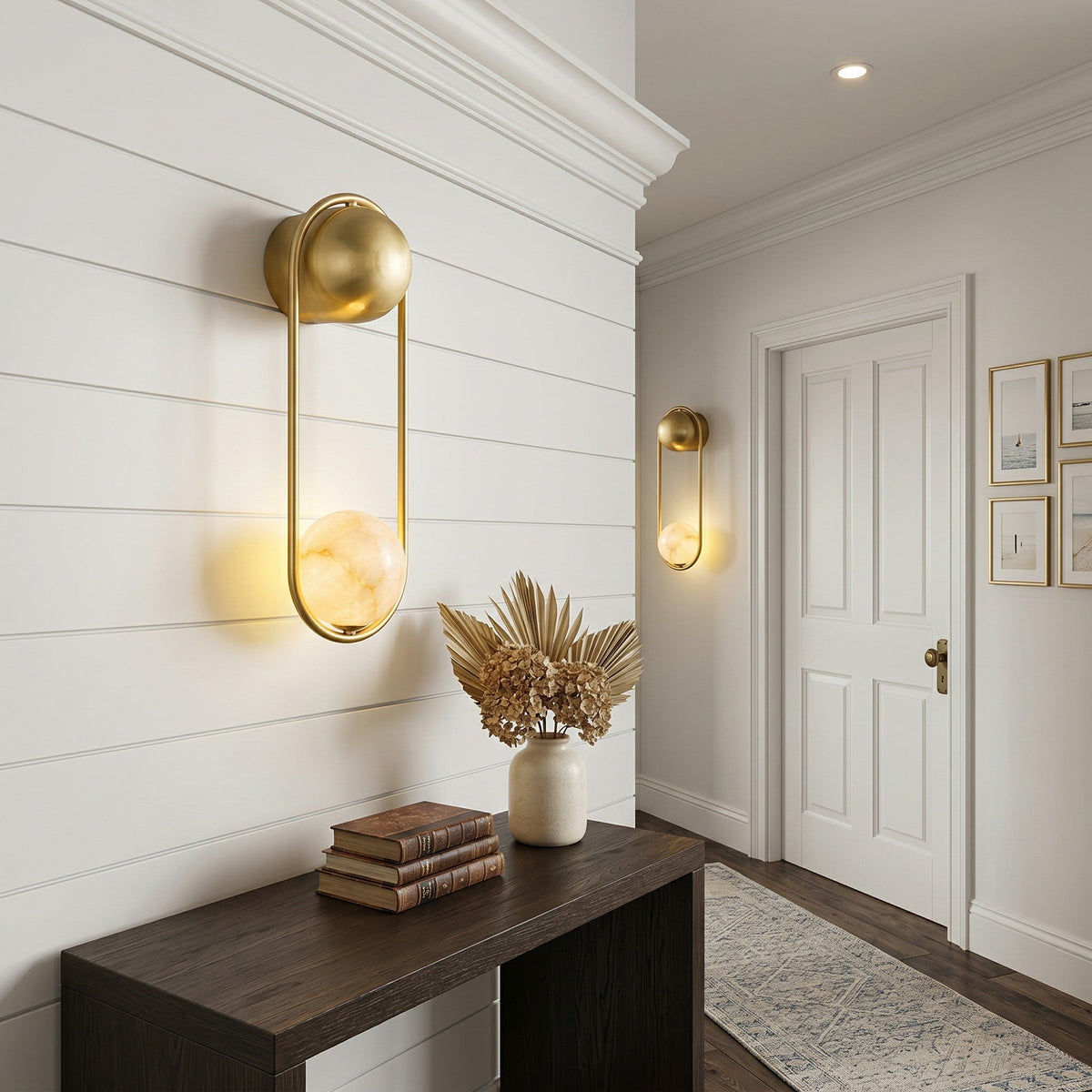 Arvior albasten wandlamp