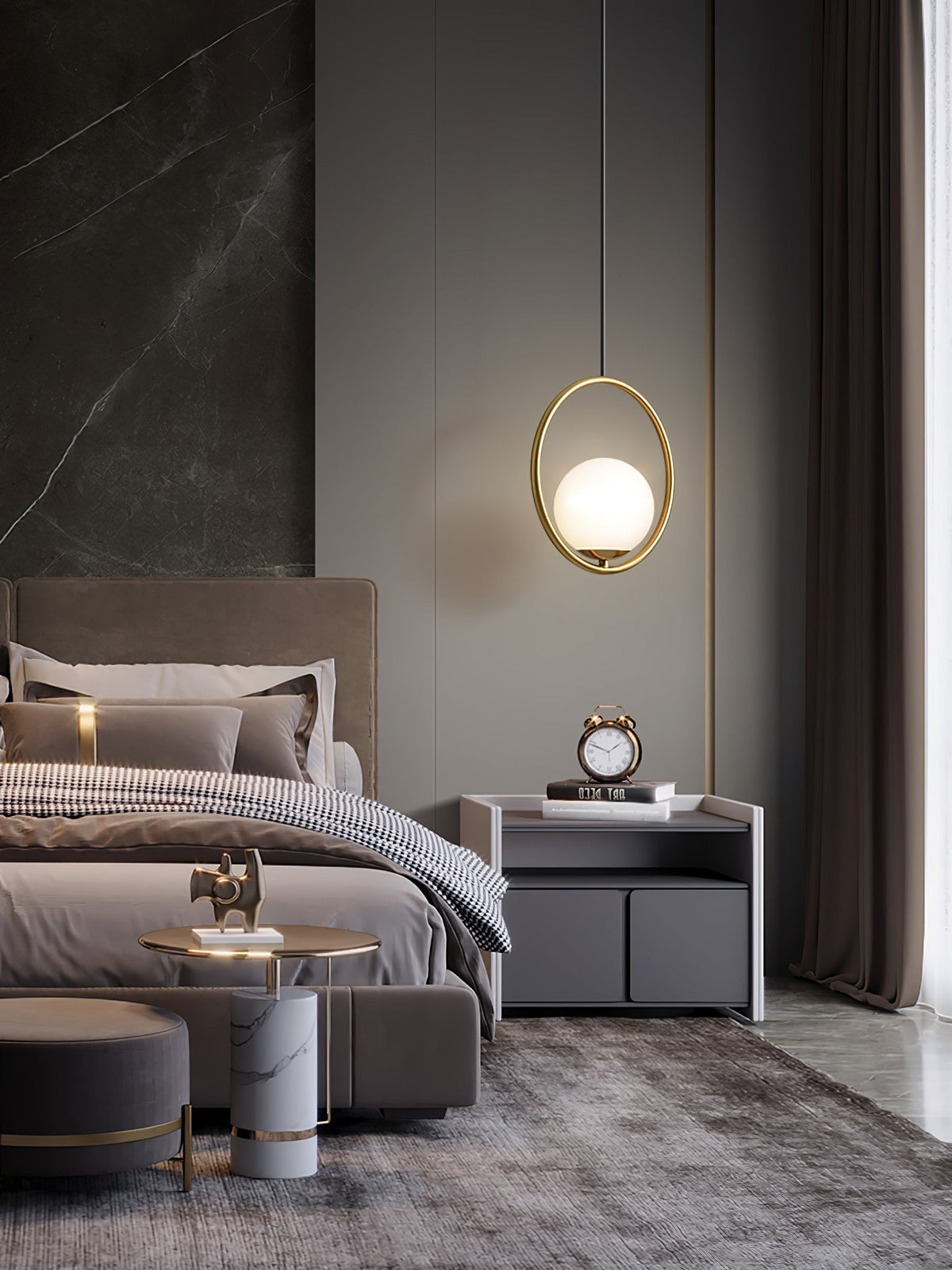 Valcendre messing hanglamp