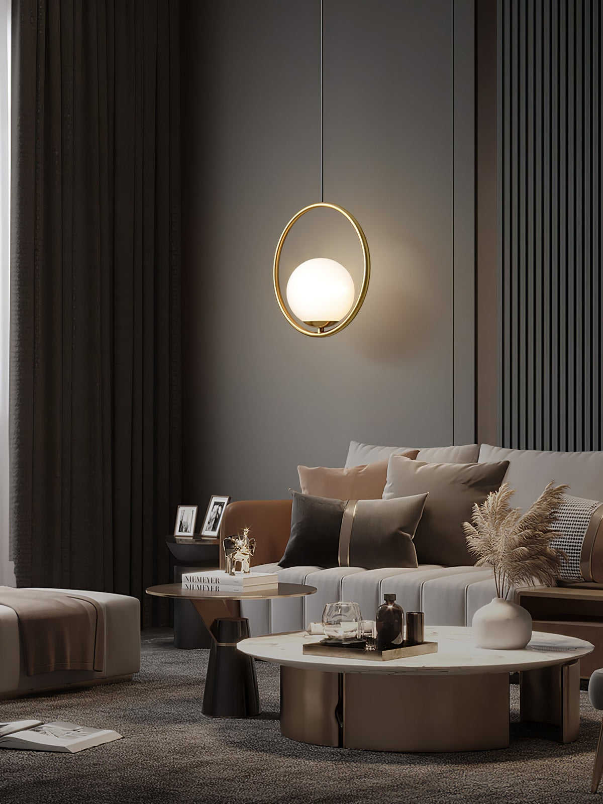 Valcendre messing hanglamp
