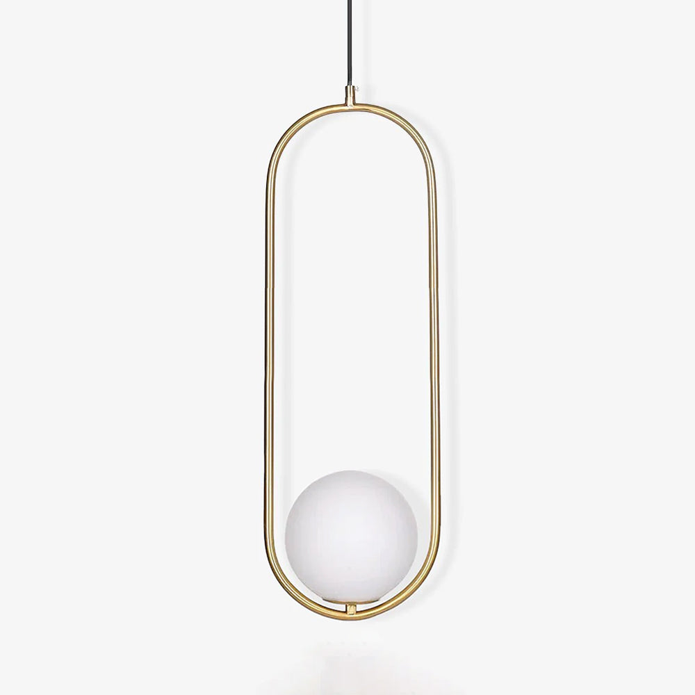 Orieria Moderne hanglamp van messing