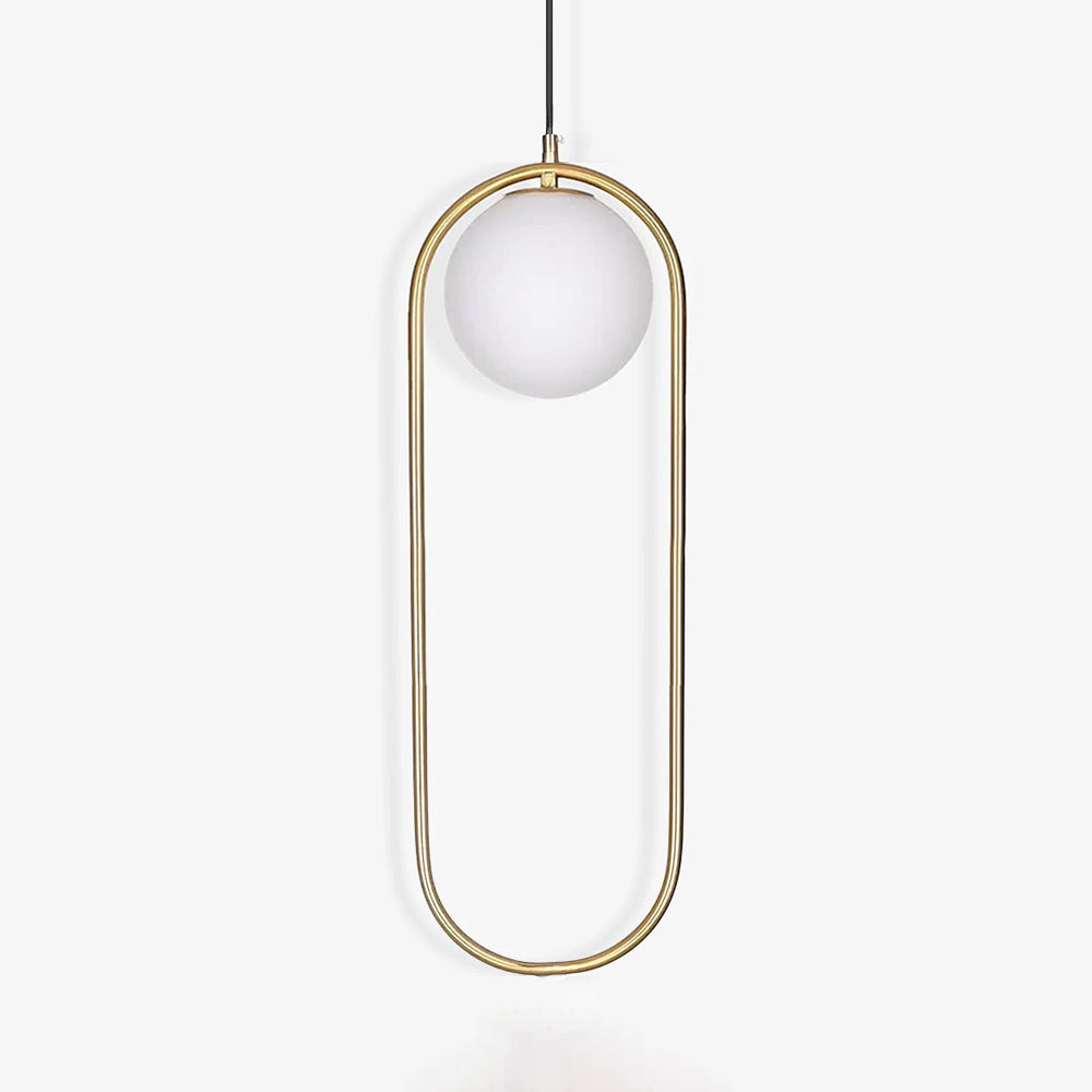 Orieria Moderne hanglamp van messing