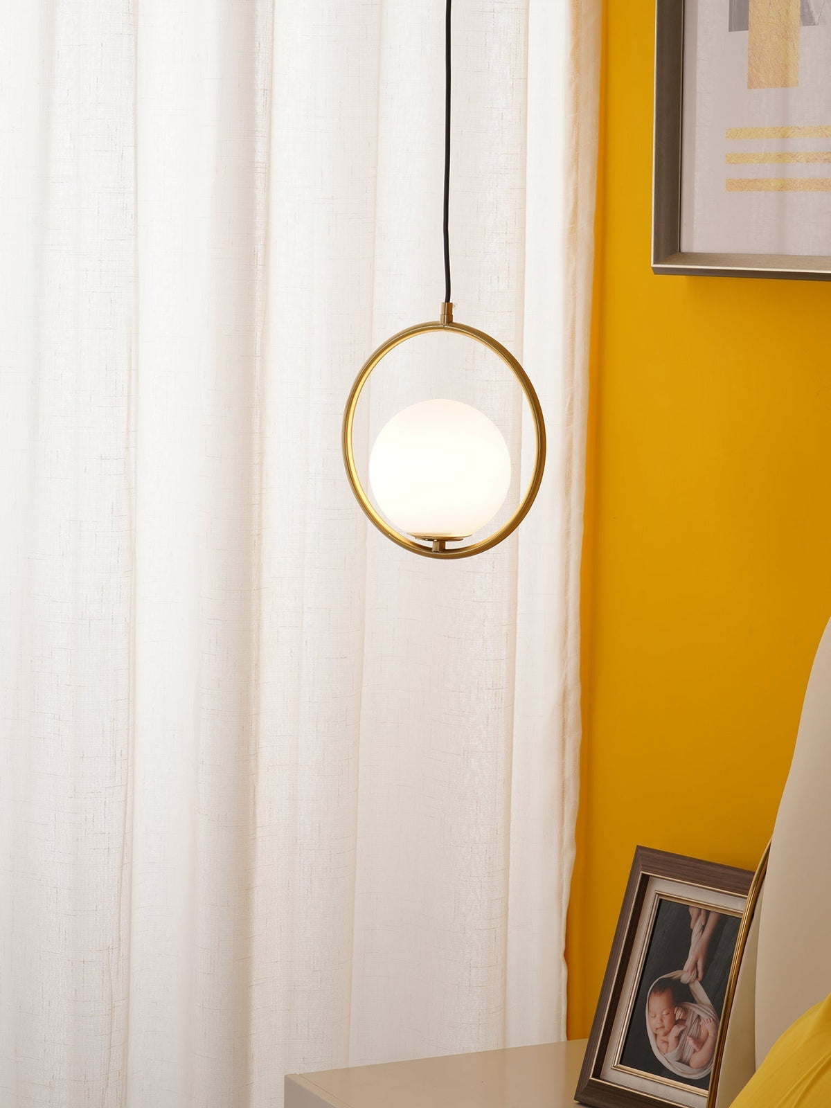 Orieria Moderne hanglamp van messing