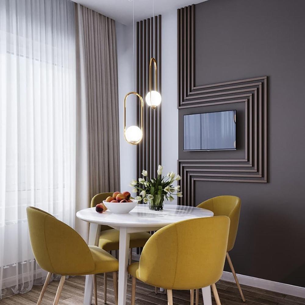 Orieria Moderne hanglamp van messing