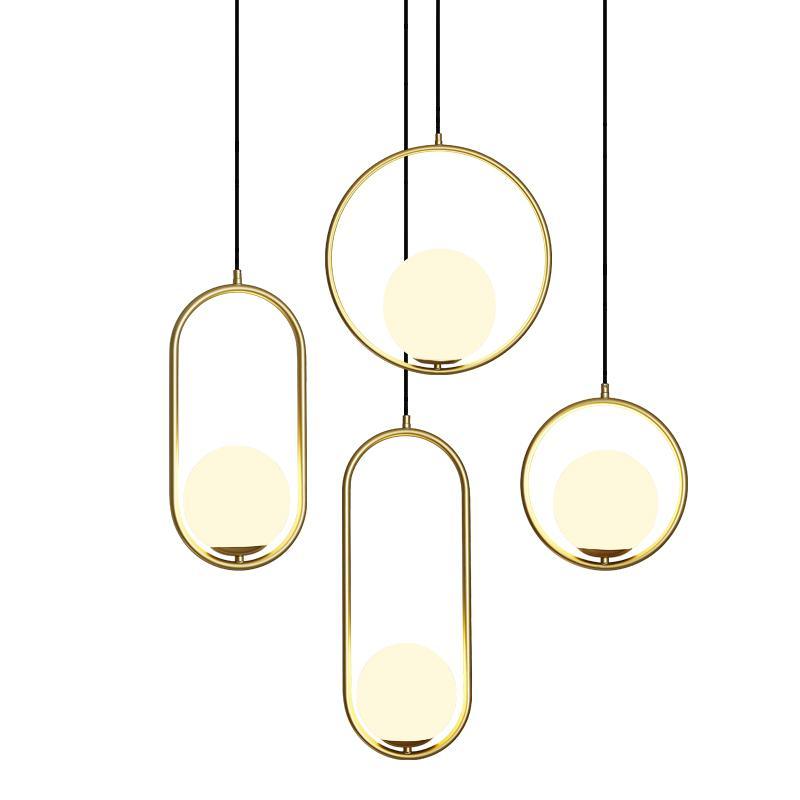 Orieria Moderne hanglamp van messing