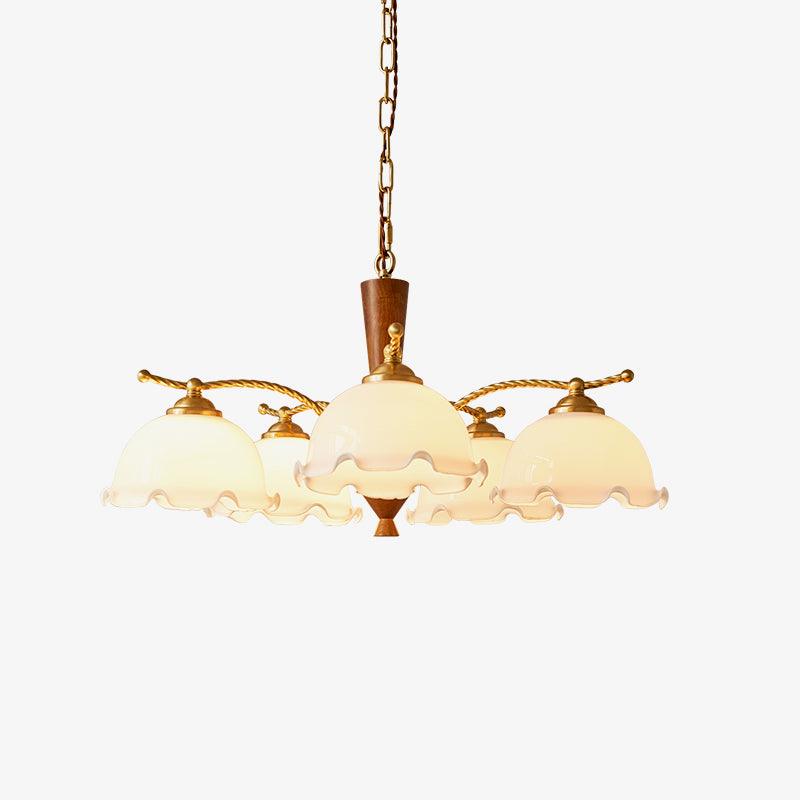 Daisy Vintage glas Kroonluchter