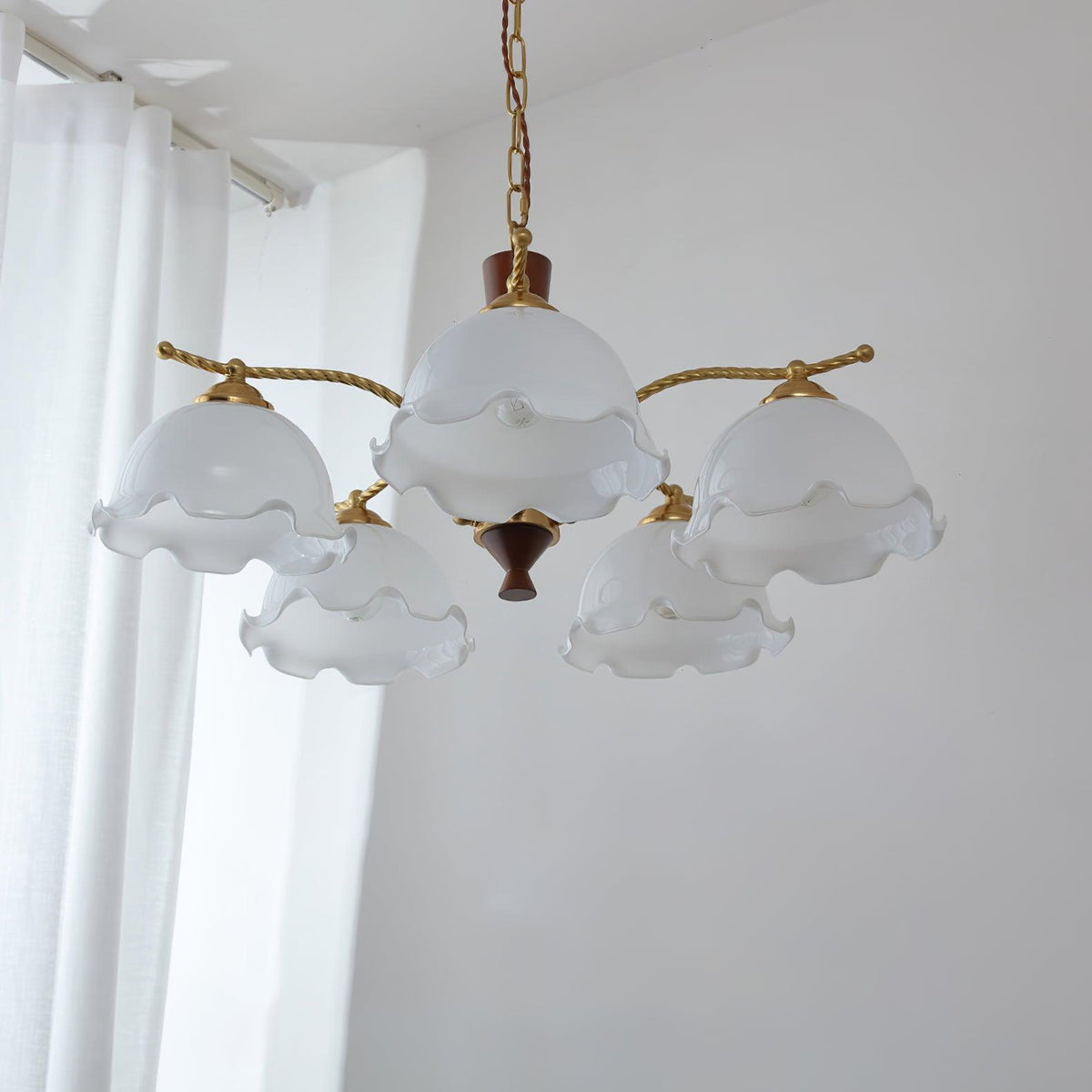 Daisy Vintage glas Kroonluchter